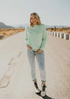 AAAAA Fashion THE ACID WASH DENIM ANKLE SKINNY JEAN BOTTOMS