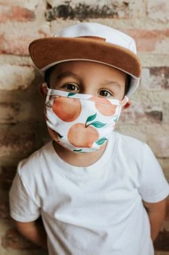 KIDS PEACHY PEACH NON-MEDICAL FACE MASK BY PINK DESERT