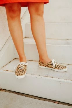 CHAMPION LEOPARD SNEAKERS - KEDS SHOES
