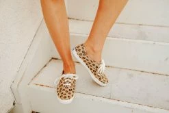 CHAMPION LEOPARD SNEAKERS - KEDS SHOES