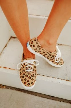 CHAMPION LEOPARD SNEAKERS - KEDS SHOES