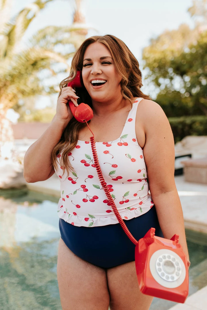 PINK DESERT VINTAGE HIGH WAIST SWIM BOTTOM IN INDIGO 6 PINK DESERT VINTAGE HIGH WAIST SWIM BOTTOM IN INDIGO