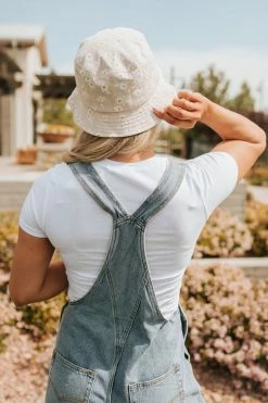 BLUIVY THE OWEN DENIM OVERALLS IN LIGHT WASH