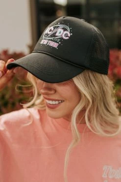 David And Young THE AC/DC TRUCKER HAT IN BLACK