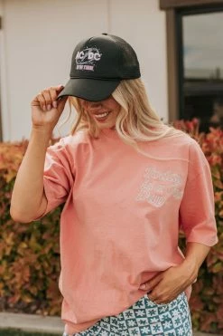 David And Young THE AC/DC TRUCKER HAT IN BLACK