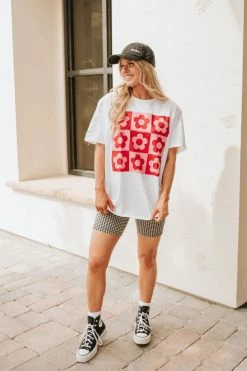 Polagram/Baevely THE OUT AND ABOUT BIKER SHORTS IN BLACK GINGHAM BOTTOMS 6 Polagram/Baevely THE OUT AND ABOUT BIKER SHORTS IN BLACK GINGHAM BOTTOMS