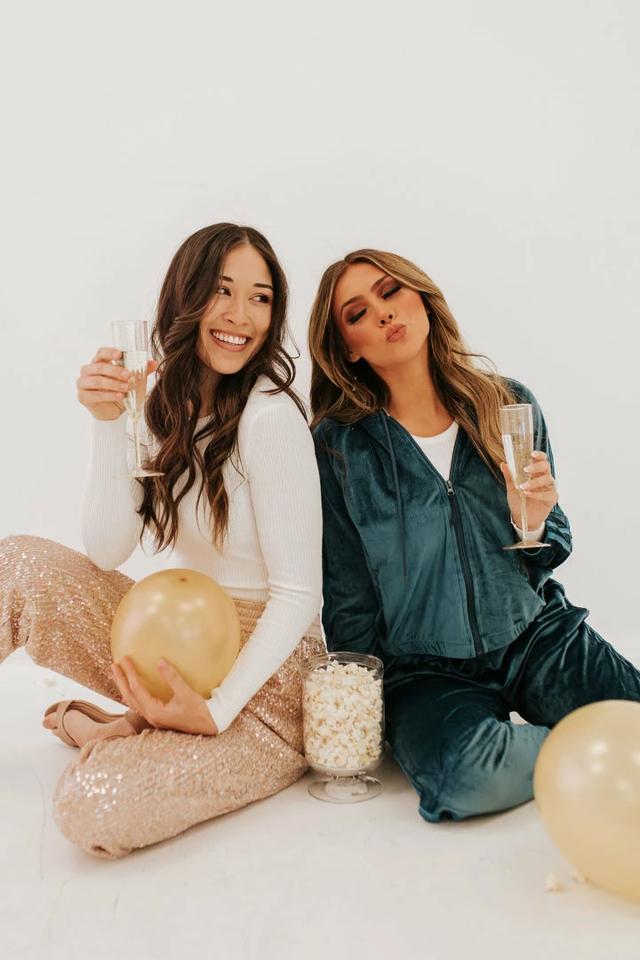 Kimberly THE GET YOUR JOG ON VELVET SET IN TEAL 6 Kimberly THE GET YOUR JOG ON VELVET SET IN TEAL