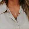 Wall To Wall THE BUTTERFLY NECKLACE IN GOLD