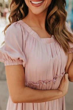 Fore DRESSES THE MARREN TIERED MAXI DRESS IN MAUVE 10 Fore DRESSES THE MARREN TIERED MAXI DRESS IN MAUVE