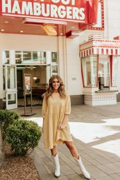 Davi&Dani THE DASIA DRESS IN YELLOW