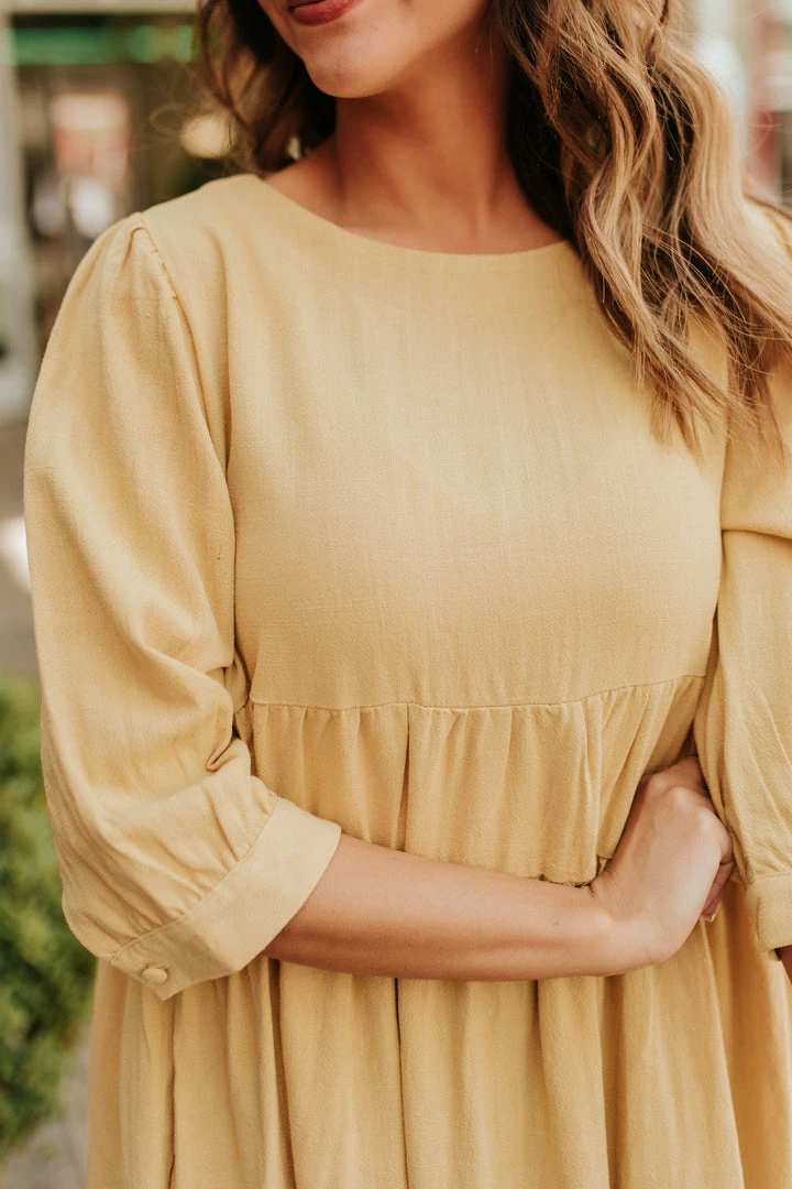 Davi&Dani THE DASIA DRESS IN YELLOW 5 Davi&Dani THE DASIA DRESS IN YELLOW