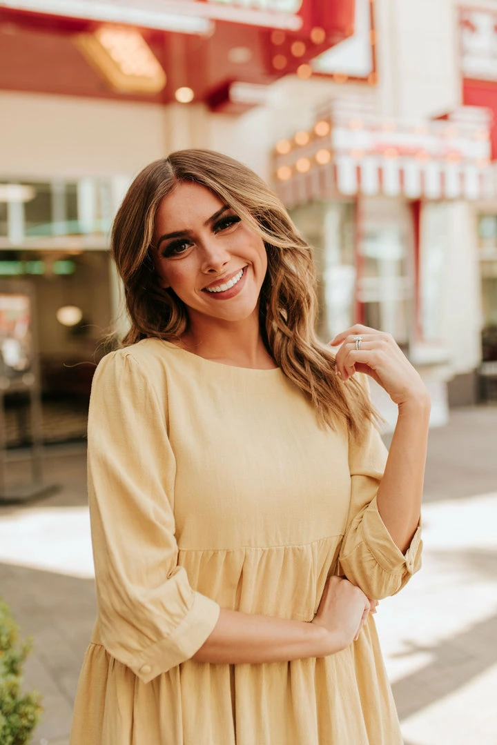 Davi&Dani THE DASIA DRESS IN YELLOW 4 Davi&Dani THE DASIA DRESS IN YELLOW