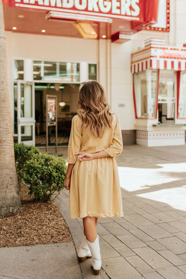 Davi&Dani THE DASIA DRESS IN YELLOW 6 Davi&Dani THE DASIA DRESS IN YELLOW