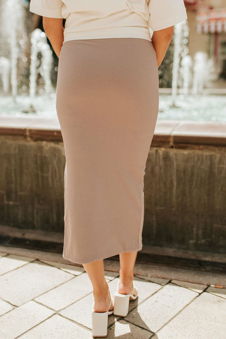 Illa Illa THE MALIA MIDI SKIRT IN DUSTY MOCHA SKIRTS 7 Illa Illa THE MALIA MIDI SKIRT IN DUSTY MOCHA SKIRTS