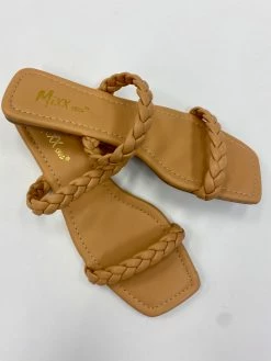 G-Stylez THE TWISTED TAN SANDAL SHOES