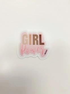 THE PINK DESERT GIRL POWER STICKER