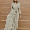 Ricaria DRESSES THE MAGNOLIA MAXI DRESS IN MOSS