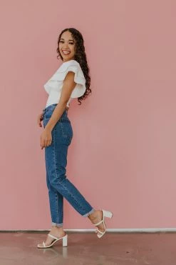 Fore THE FLY WITH ME BODYSUIT IN WHITE