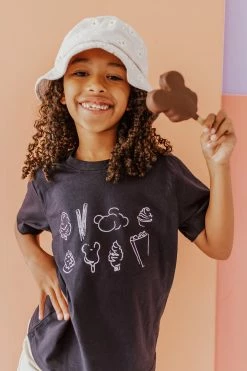 THE SNACK KIDS TEE BY HAPPY THREADS X PINK DESERT NEW ARRIVALS