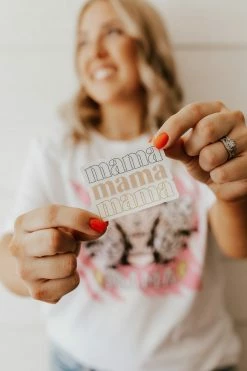 Savannah And James Co THE MAMA STICKER ACCESSORIES