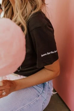 THE SNACK ADULT TEE BY HAPPY THREADS X PINK DESERT