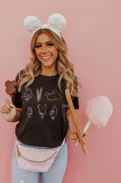 THE SNACK ADULT TEE BY HAPPY THREADS X PINK DESERT