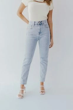 Insane Gene THE KRISTA HIGH WAIST JEANS IN LIGHT WASH BOTTOMS