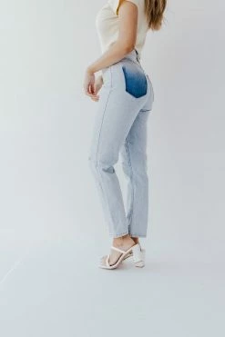 Insane Gene THE KRISTA HIGH WAIST JEANS IN LIGHT WASH BOTTOMS