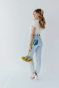 Insane Gene THE KRISTA HIGH WAIST JEANS IN LIGHT WASH BOTTOMS