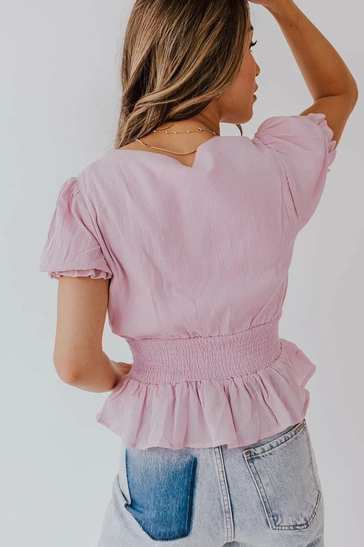 In Loom THE JANE SMOCKED TOP LAVENDER TOPS 5 In Loom THE JANE SMOCKED TOP LAVENDER TOPS