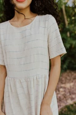 Polagram/Baevely DRESSES THE MADISON MIDI DRESS IN NATURAL