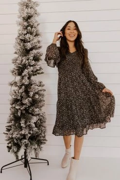 Tea N Rose THE SWEET CREATURE DRESS IN FLORAL