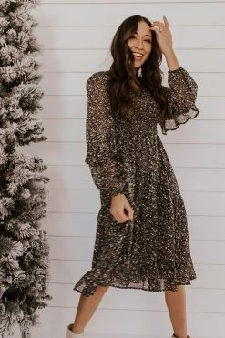 Tea N Rose THE SWEET CREATURE DRESS IN FLORAL