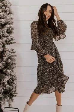 Tea N Rose THE SWEET CREATURE DRESS IN FLORAL