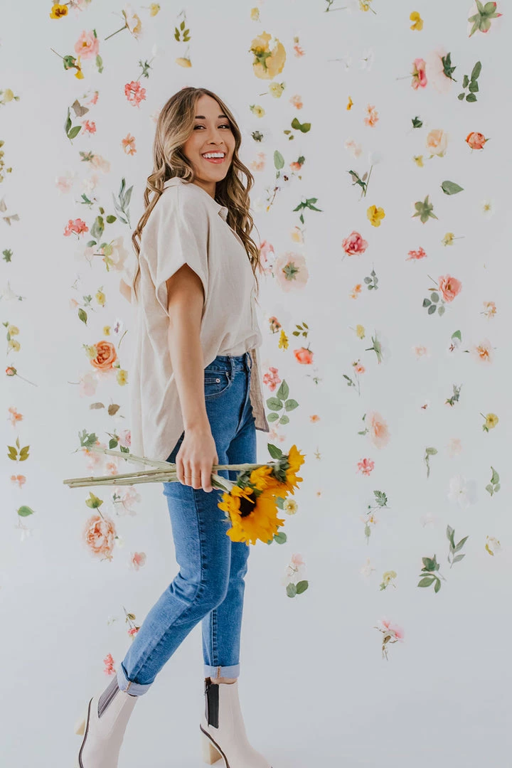 Wishlist TOPS THE OLIVER BUTTON DOWN TOP IN OATMEAL 5 Wishlist TOPS THE OLIVER BUTTON DOWN TOP IN OATMEAL