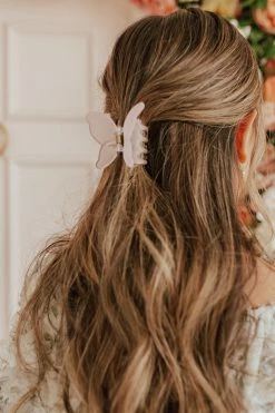 Fame Accessories THE DAINTY BUTTERFLY CLAW HAIR CLIP NEW ARRIVALS