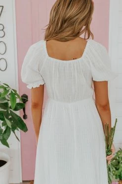 Hayden Los Angeles DRESSES THE HAPPILY EVER AFTER MAXI DRESS IN OFF WHITE