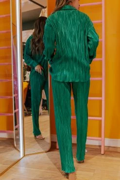 La Roseason THE GREEN GODDESS SET IN EMERALD TOPS