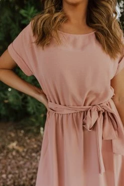 First Love DRESSES THE MORGAN MAXI DRESS IN MAUVE