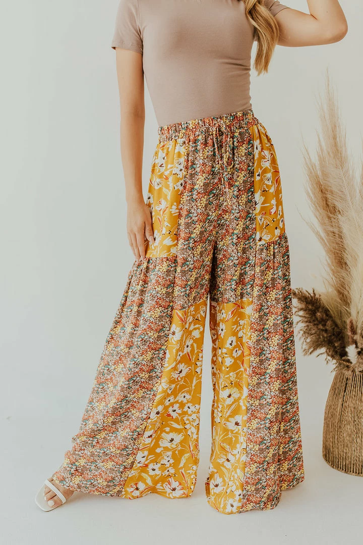 Ces Femme THE EASY BREEZY WIDE LEG PANTS IN FLORAL 3 Ces Femme THE EASY BREEZY WIDE LEG PANTS IN FLORAL