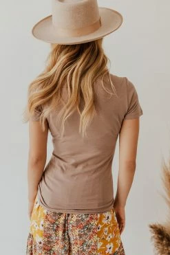 Active Basic THE BAKER BASIC TOP IN KHAKI 7 Active Basic THE BAKER BASIC TOP IN KHAKI
