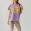 Polagram/Baevely NEW ARRIVALS THE GRAND CANYON GRAPHIC TEE IN DUSTY LILAC