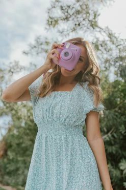 Solution Clothing DRESSES THE TIANA MIDI DRESS IN TEAL