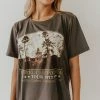 12pm By Mon Ami THE HOTEL CALIFORNIA GRAPHIC TEE IN SLATE NEW ARRIVALS