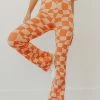 Bailey Rose NEW ARRIVALS THE SHE'S PERFECT KNITTED PANTS IN PEACH