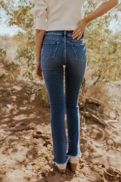 KanCan THE BRANSON HIGH RISE BOOTCUT JEANS IN MEDIUM WASH BOTTOMS