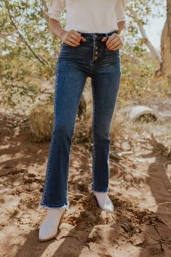 KanCan THE BRANSON HIGH RISE BOOTCUT JEANS IN MEDIUM WASH BOTTOMS