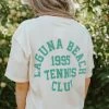 BLT THE TENNIS CLUB GRAPHIC TEE IN IVORY NEW ARRIVALS