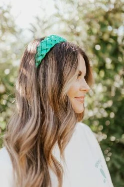 Dilworth Road NEW ARRIVALS THE CHUNKY SATIN BRAIDED HEADBAND