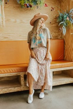 Faith Apparel THE SUNSHINE ON MY MIND TEE IN MOCHA